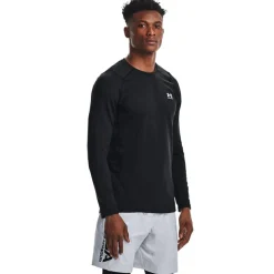  ColdGear Fitted Crew shirt heren black*Under Armour Online