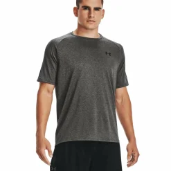  Tech 2.0 shirt heren carbon heather black*Under Armour Clearance