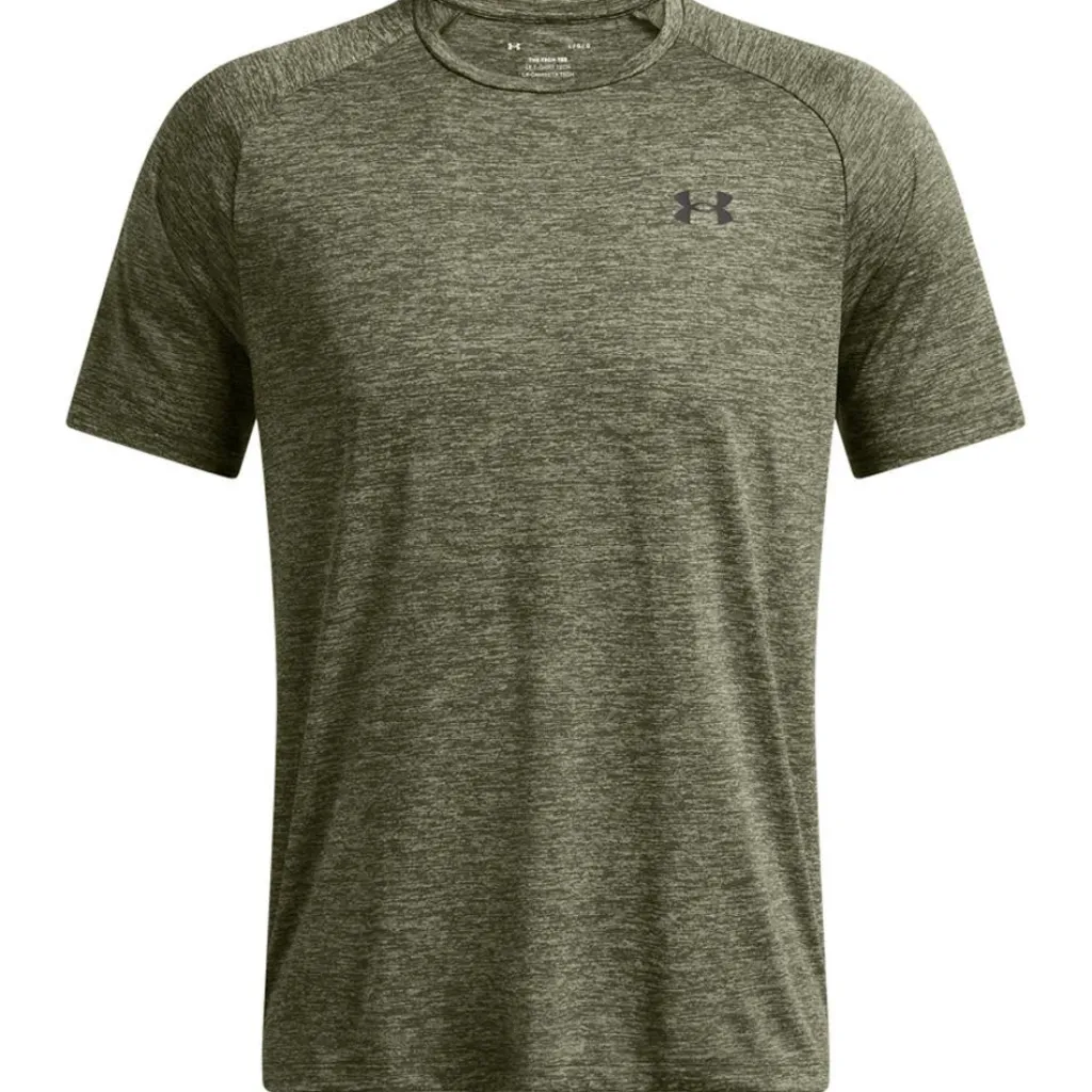 Tech 2.0 sportshirt heren marine od green black*Under Armour
