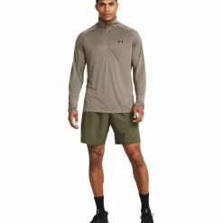  Tech Woven Wordmark short heren marine OD green black*Under Armour