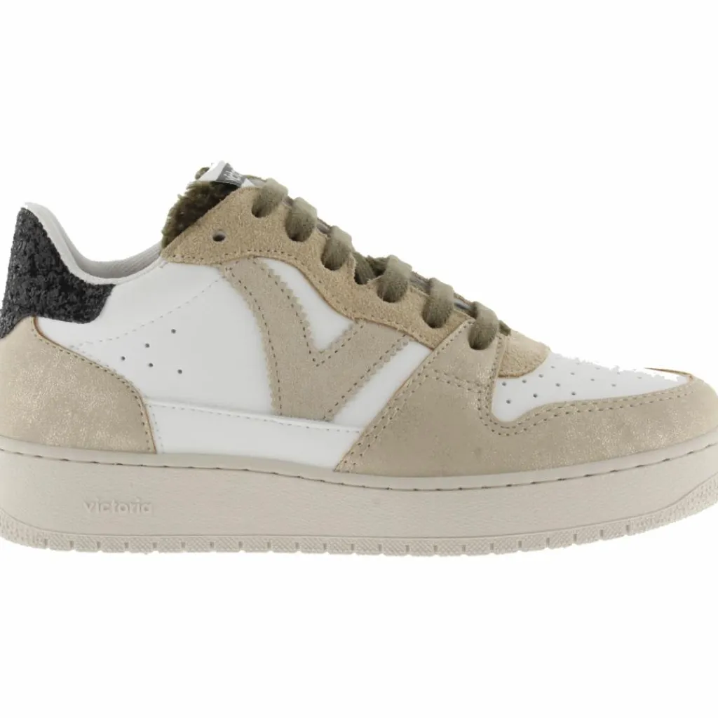 Madrid Metal schoenen dames platino*Victoria Hot