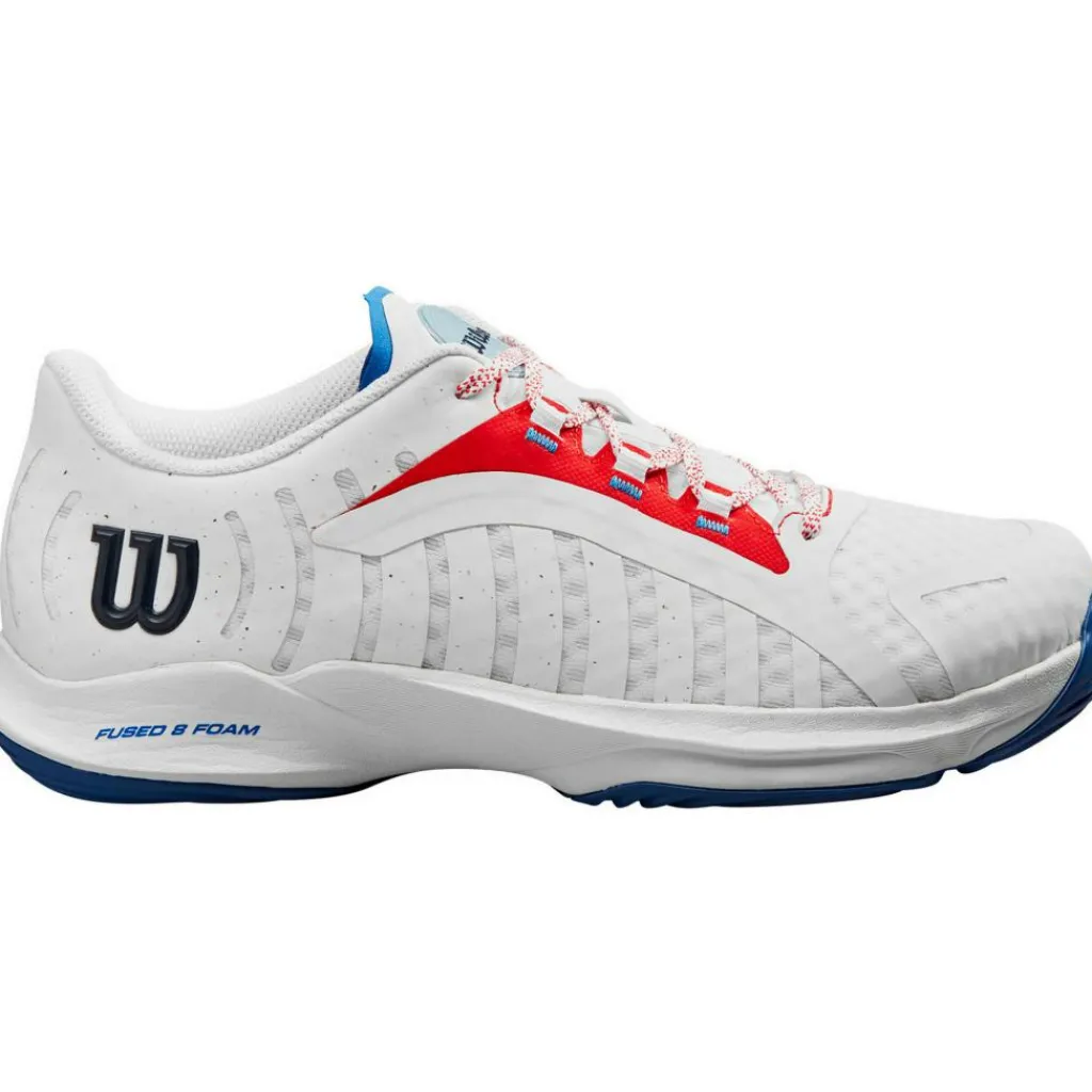 Hurakn Pro padelschoenen dames white red*Wilson Outlet