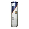 Roland Garros All Court tennisballen 4-pack geel*Wilson Clearance