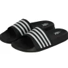 000125994005 slippers dames black white*XQ New