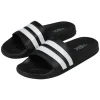 000121994002 slippers heren black white*XQ Discount
