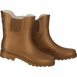 Chelsea regenlaarzen dames bronze metallic*XQ Sale