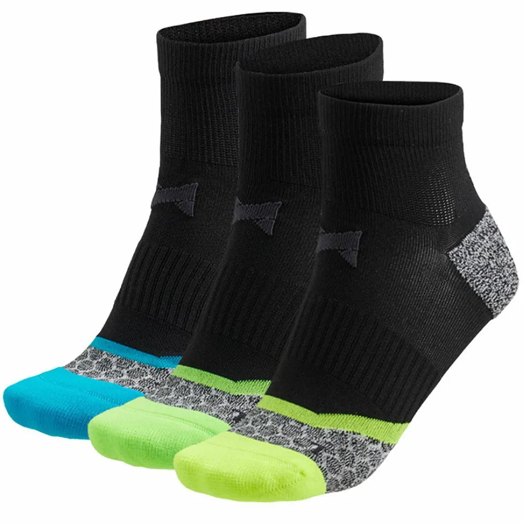 Hardloopsokken black 3-pack*Xtreme Sockswear Outlet