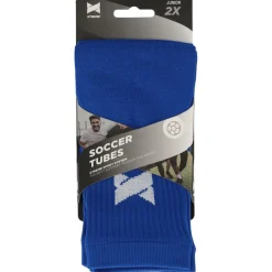  Pro Footless Soccer sleeves kobalt blue 2-pack*Xtreme Sockswear Hot