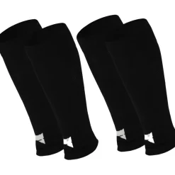  Pro Footless Soccer sleeves black 2-pack*Xtreme Sockswear Clearance