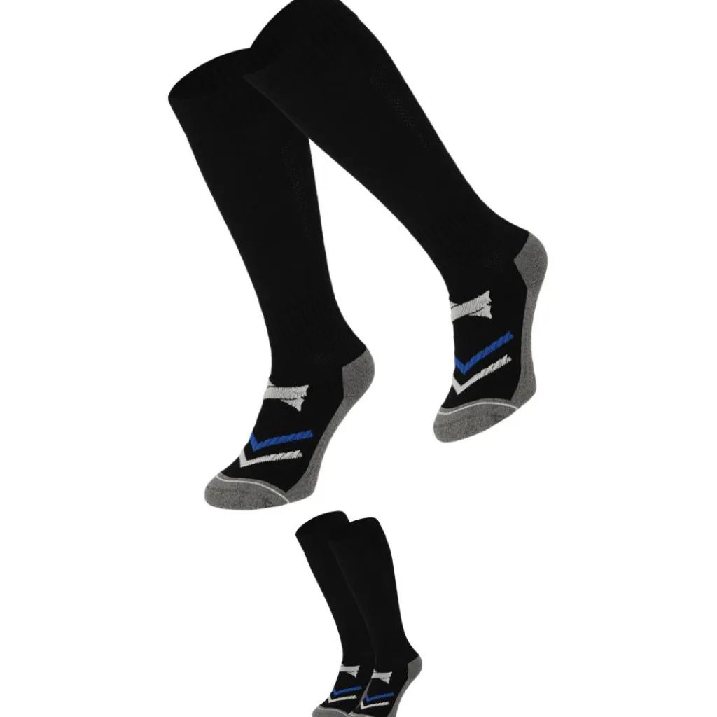 Pro Soccer voetbalsokken black 2-pack*Xtreme Sockswear New